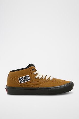 Hoge Gympen Skate Half Cab Duck - Bruin en zwart