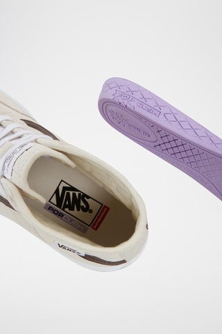 Hoge Gympen Skate Crocket High - Beige