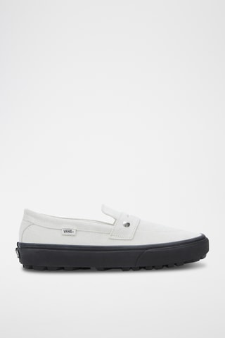 Nubuck Mocassins Style 53 - Wit 