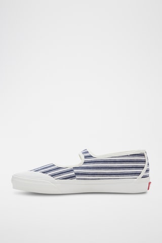 Mary Janes - Wit en blauw