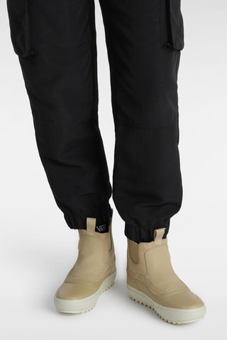 Leren Chelsea Boots MTE - Beige