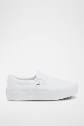 Platform Slip-ons UA Classic Stackform - Wit