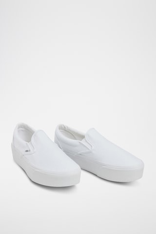 Platform Slip-ons UA Classic Stackform - Wit