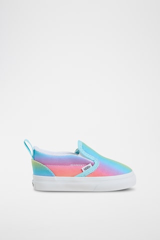 Slip-ons V - Turquoise en Geel 