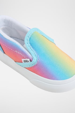 Slip-ons V - Turquoise en Geel 