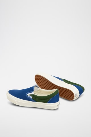 Nubuck Slip-ons Reissue 98 - Felblauw