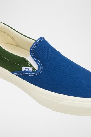 Nubuck Slip-ons Reissue 98 - Felblauw
