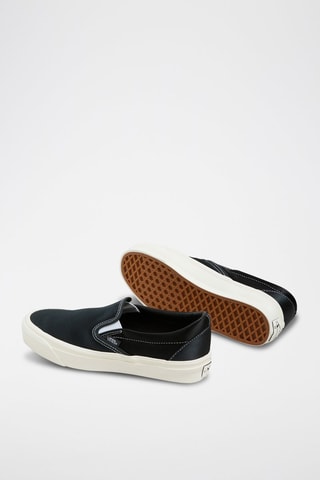 Nubuck Slip-ons Reissue 98 - Zwart