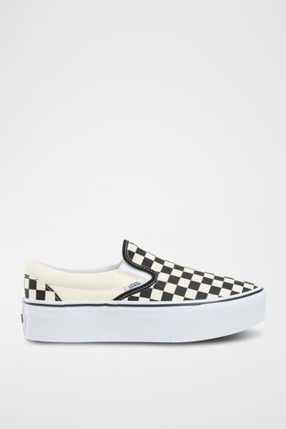 Platform Slip-ons UA Classic Stackform - Wit en Zwart