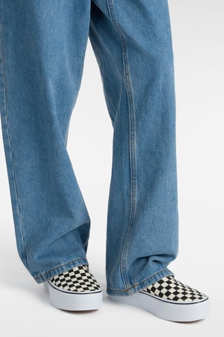 Platform Slip-ons UA Classic Stackform - Wit en Zwart