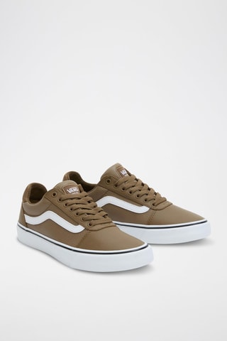 Leren Sneakers MN Ward Deluxe- Bruin