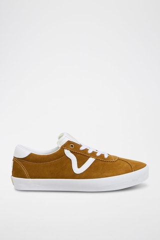 Leren Sneakers Skate - Bruin