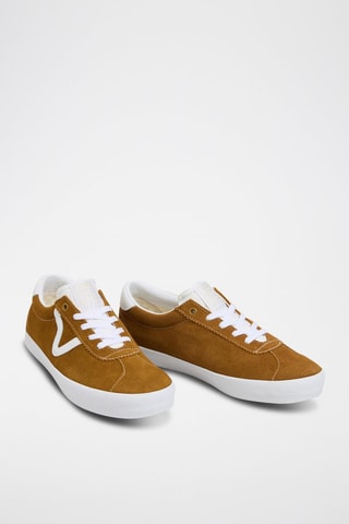 Leren Sneakers Skate - Bruin