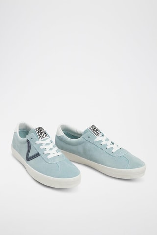 Baskets en nubuck Sport Low 2-TONE - Bleu clair