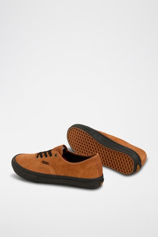 Nubuck Sneakers Skate Authentic - Camel