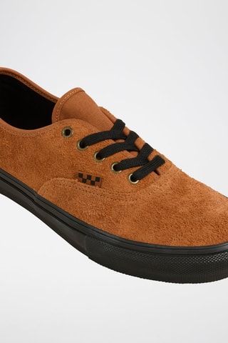 Nubuck Sneakers Skate Authentic - Camel