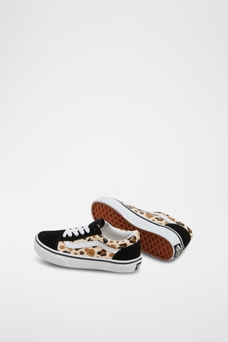 Leren Sneakers Old Skool - Zwart