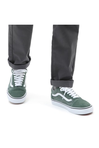 Nubuck Sneakers UA Old Skool - Zeegroen