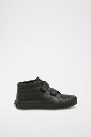 Hoge Leren Sneakers Sk8-Mid Reissue V - Zwart