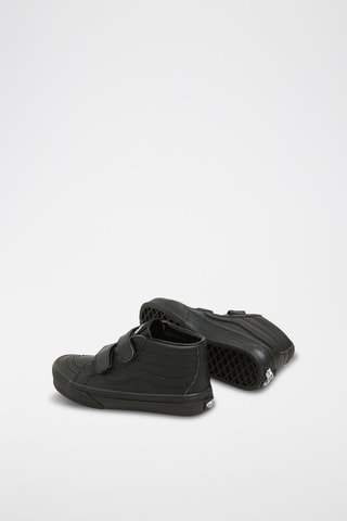 Hoge Leren Sneakers Sk8-Mid Reissue V - Zwart