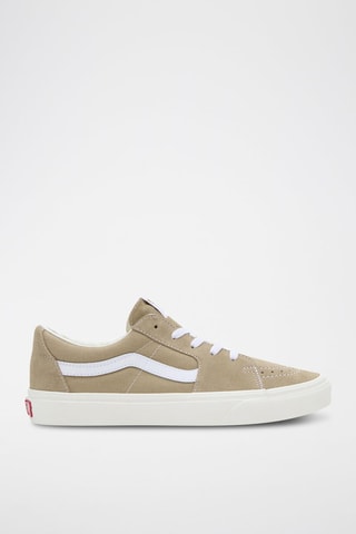 Leren Sneakers SK8-Low - Beige