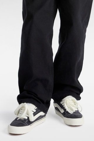 Leren Sneakers Knu Skool - Zwart