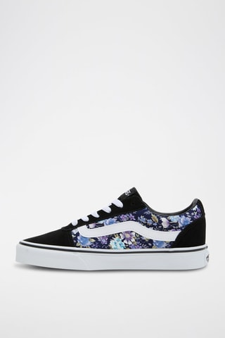 Nubuck Sneakers WM Ward - Zwart en paars
