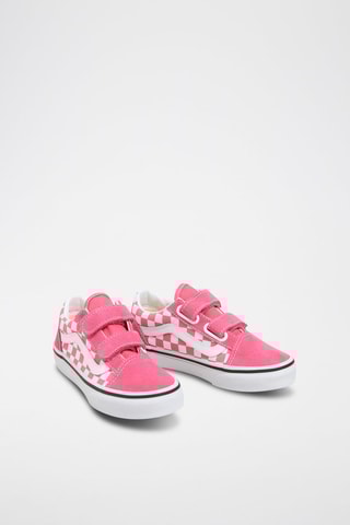 Leren Sneakers Old Skool V - Roze