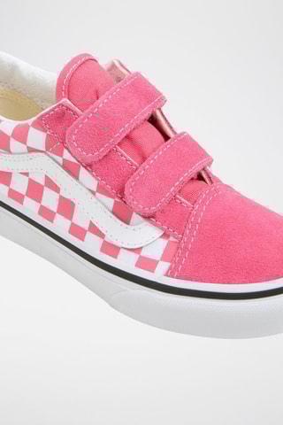 Leren Sneakers Old Skool V - Roze