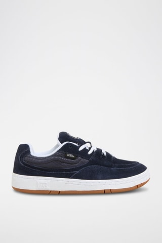 Nubuck Sneakers Speed LS - Marineblauw