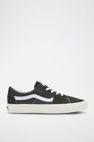 Leren Sneakers SK8-Low - Zwart