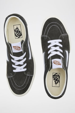 Leren Sneakers SK8-Low - Zwart
