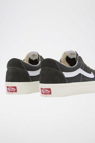 Leren Sneakers SK8-Low - Zwart
