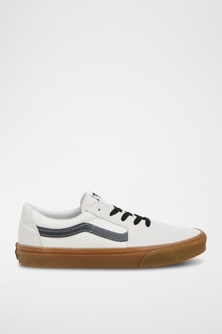 Leren Sneakers SK8-Low - Wit