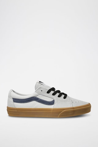 Leren Sneakers SK8-Low - Wit
