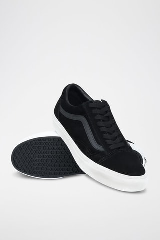Baskets en cuir Old Skool - Noir