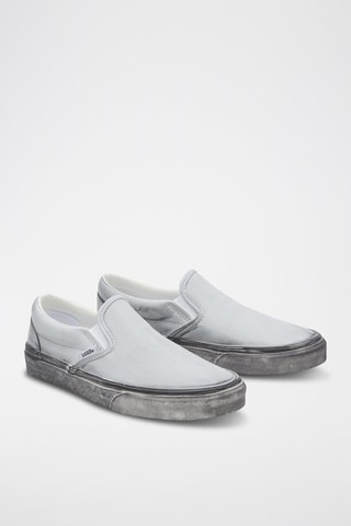 Slip-ons Classic Deli - Wit en Grijs