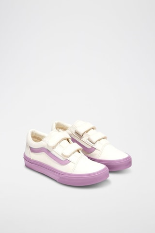 Leren Sneakers Old Skool V - Wit