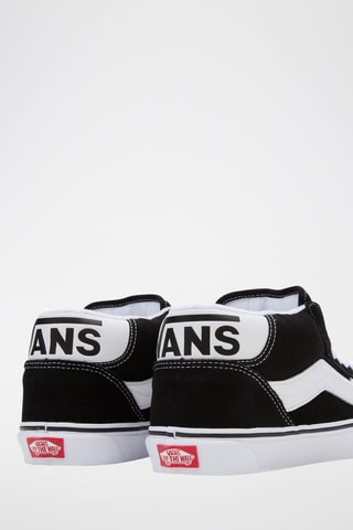 Hoge Nubuck Sneakers Knu Mid - Zwart