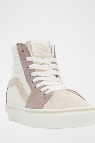 Hoge Sneakers SK8-Hi - Grijs en Beige