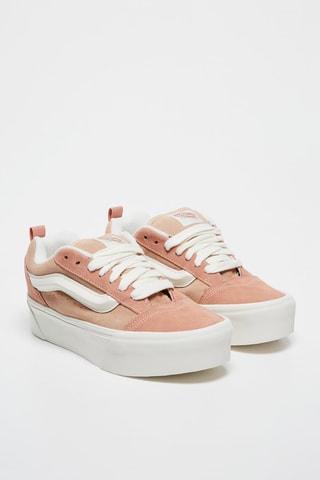 Nubuck Sneakers Knu Stack - Roze