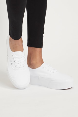 Baskets plateformes Authentic Stackform - Blanc