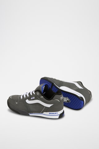 Leren Sneakers Rowley XLT - Donkergrijs en blauw