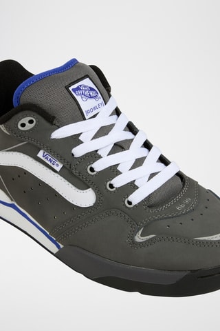 Leren Sneakers Rowley XLT - Donkergrijs en blauw