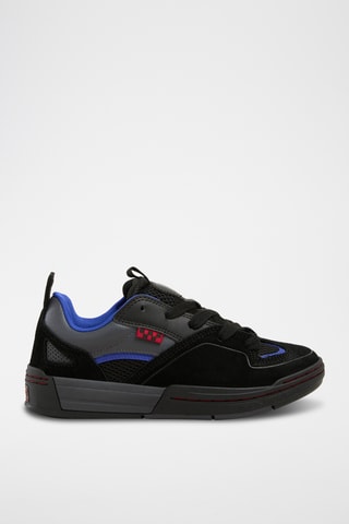 Leren Sneakers Skate Mixxa - Zwart en Lichtgrijs
