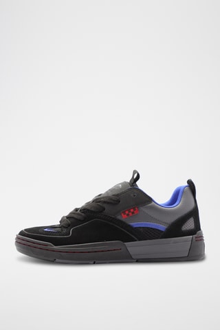 Leren Sneakers Skate Mixxa - Zwart en Lichtgrijs