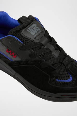 Leren Sneakers Skate Mixxa - Zwart en Lichtgrijs