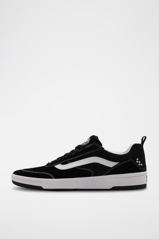 Nubuck Sneakers Skate Zahba - Zwart