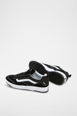 Nubuck Sneakers Skate Zahba - Zwart