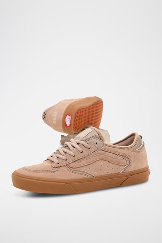 Nubuck Sneakers Skate Rowley - Beige